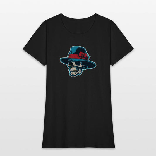 Skull Wearing Hat C