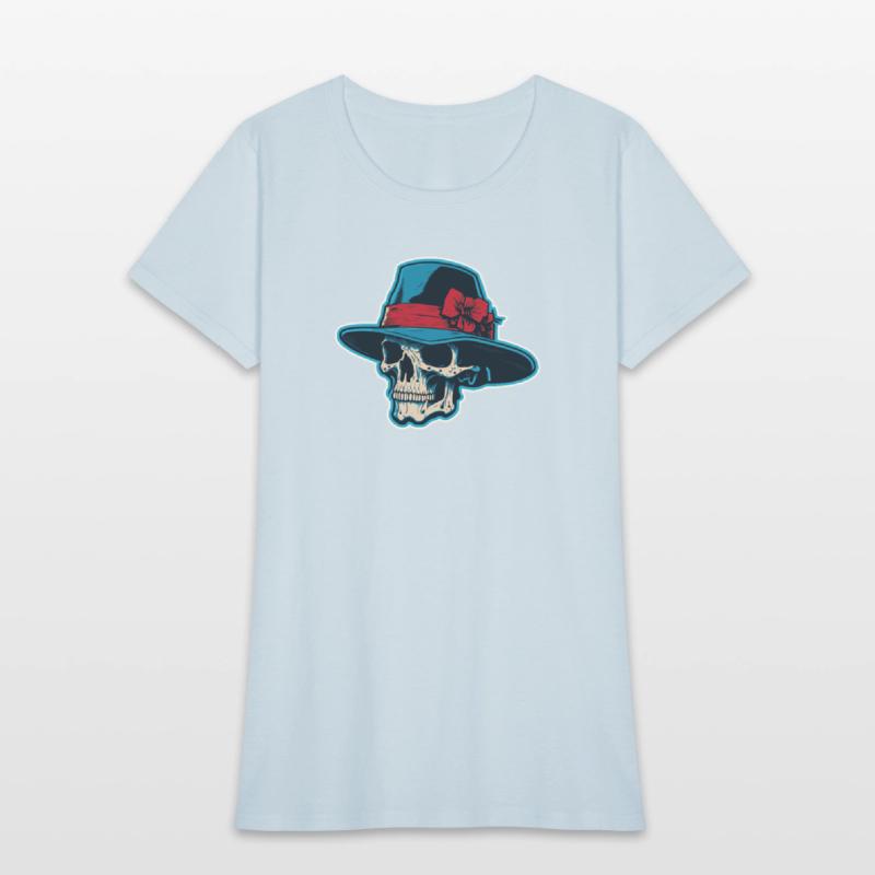 Skull Wearing Hat C