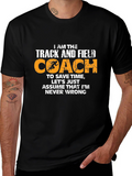 Track and Field Coach T-Shirt