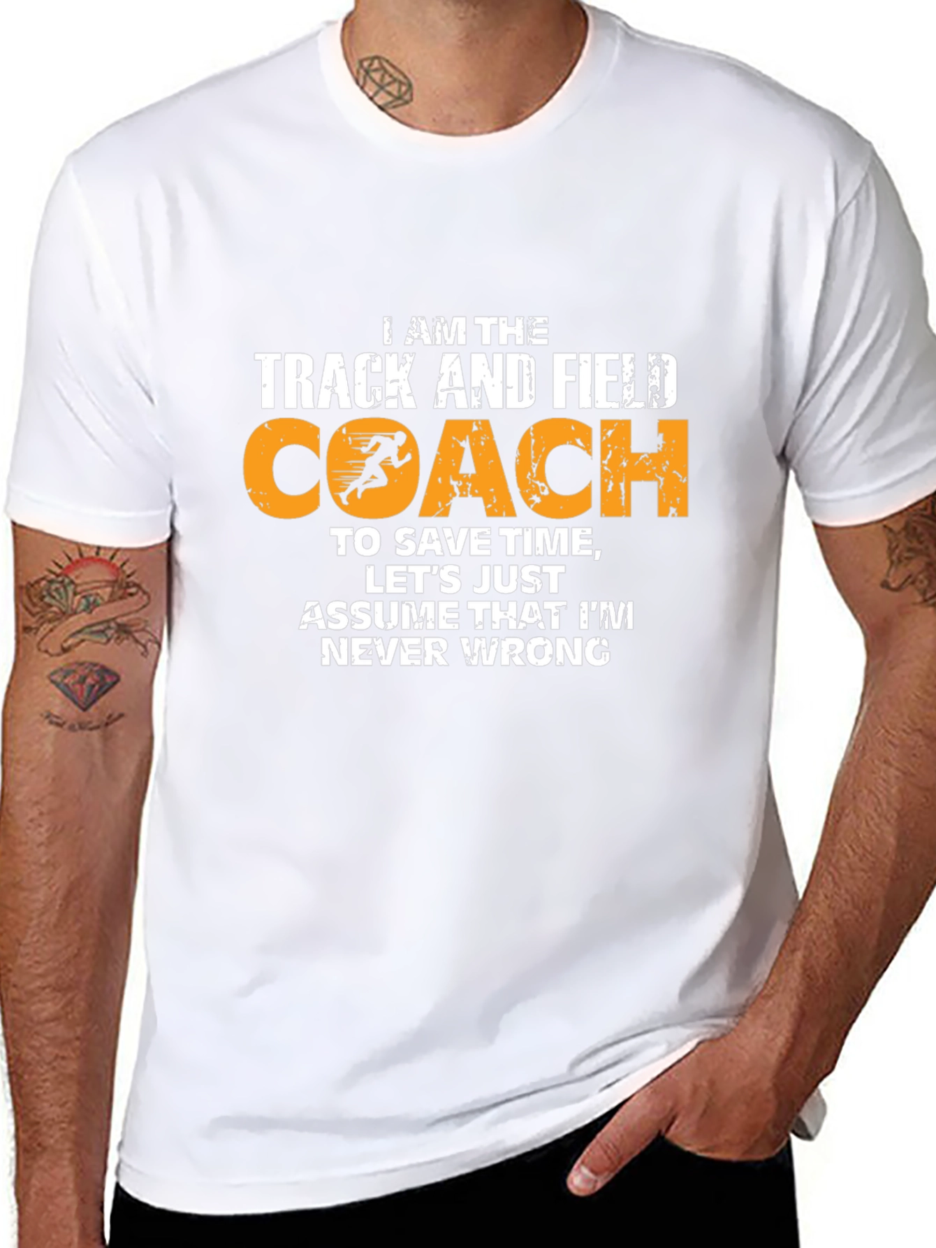 Track and Field Coach T-Shirt