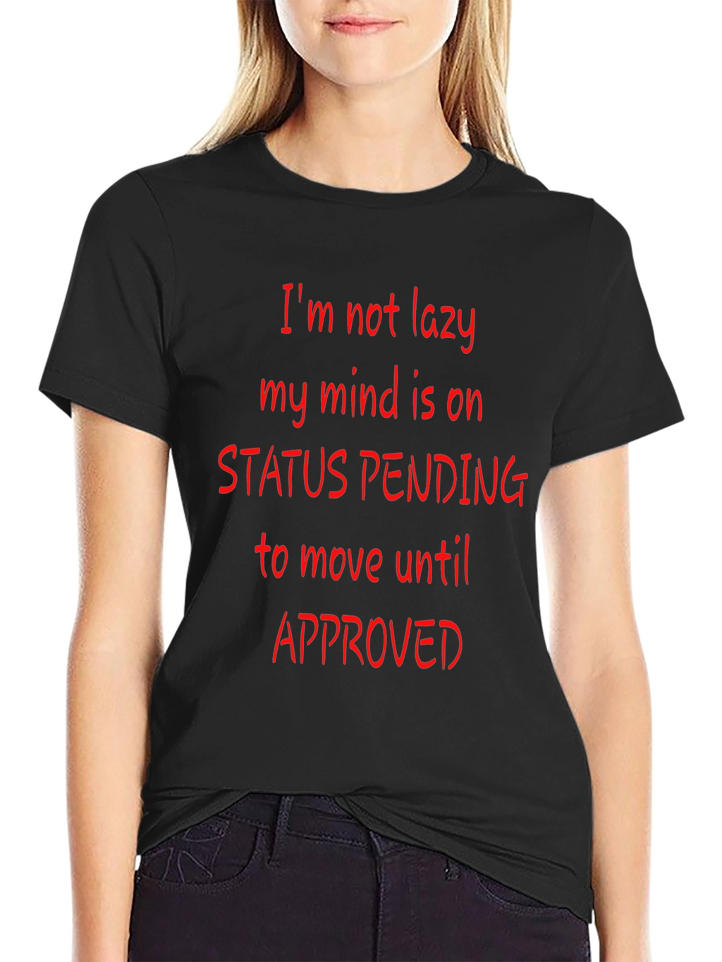 Funny Status Pending Graphic T-Shirt
