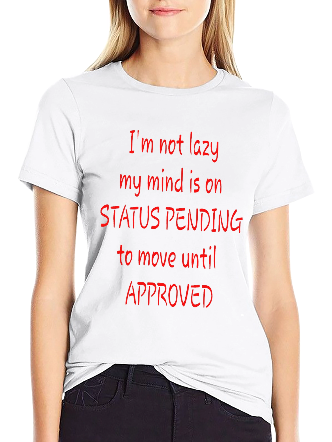 Funny Status Pending Graphic T-Shirt