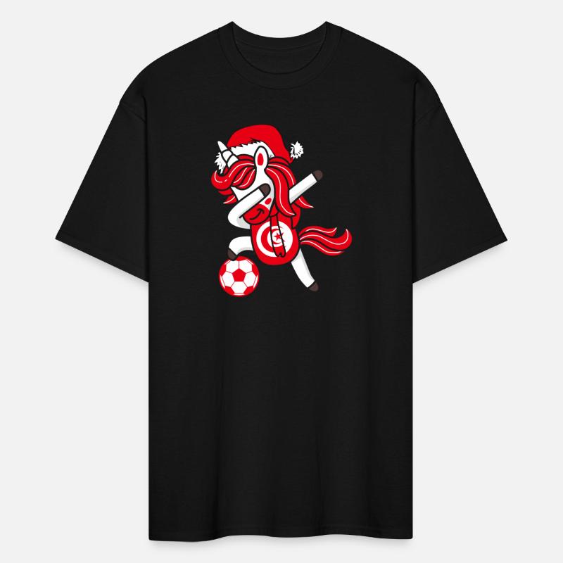 Soccer Girl Dabbing Unicorn Christmas Hat Scarf