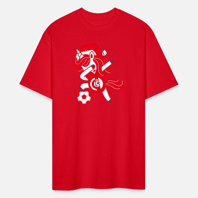 Soccer Girl Dabbing Unicorn Christmas Hat Scarf