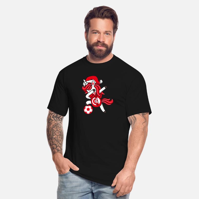 Soccer Girl Dabbing Unicorn Christmas Hat Scarf