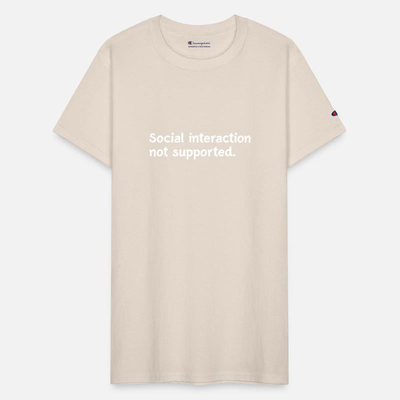 Social Interaction Not Supported