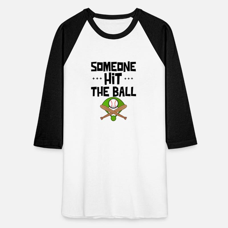 Someone Hit the Ball Baseball T Shirt