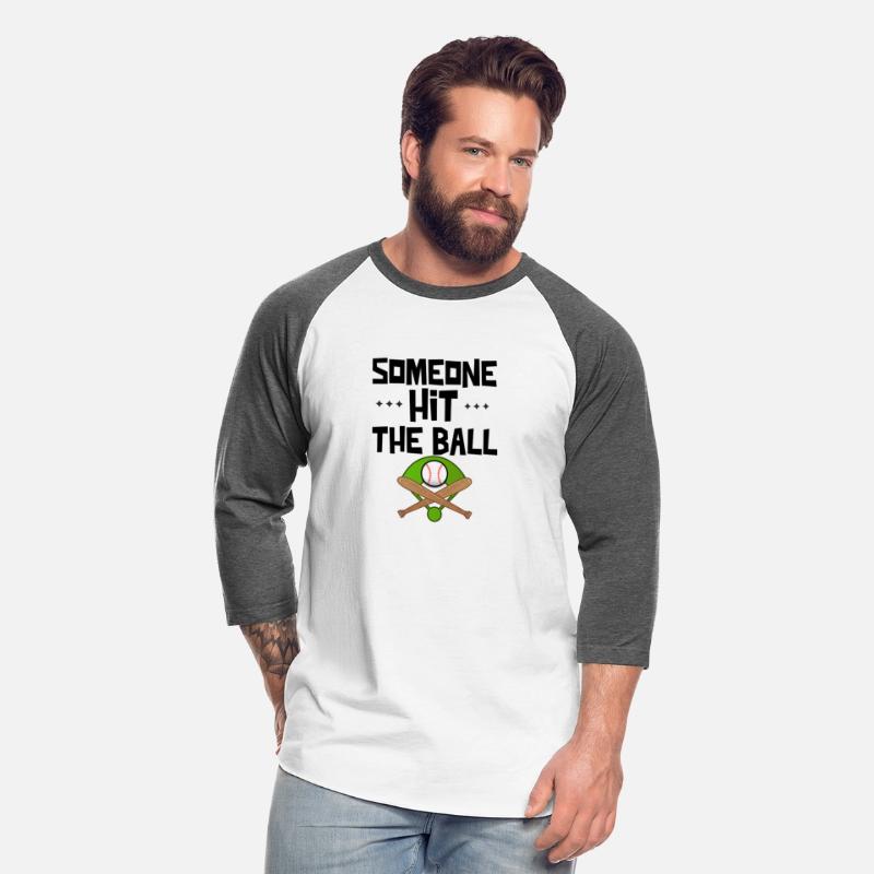 Someone Hit the Ball Baseball T Shirt