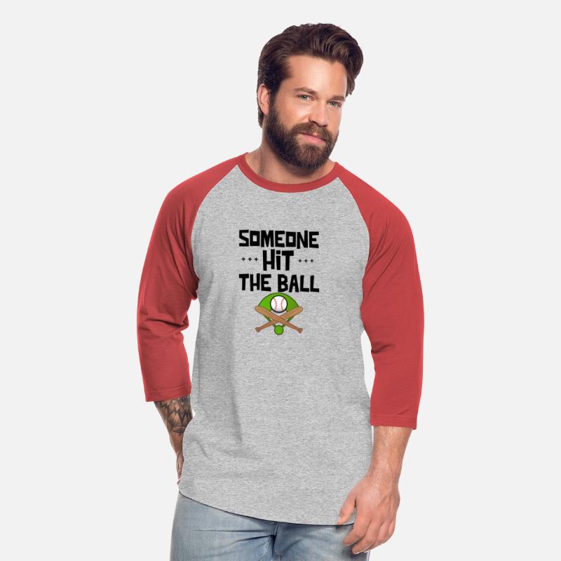 Someone Hit the Ball Baseball T Shirt