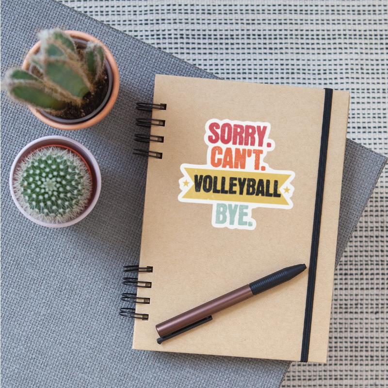 Sorry Cant Volleyball Bye Funny Volleyball Sayings