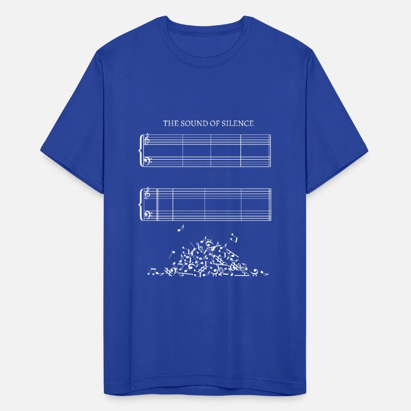 Sound of silence Empty Music Sheet without notes