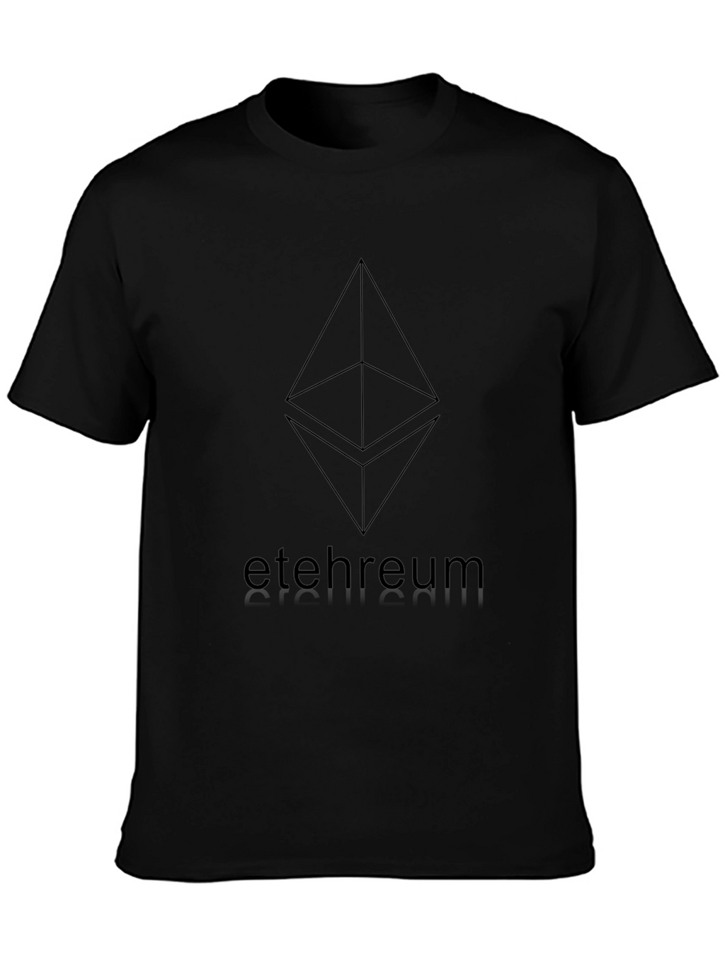 Ethereum Crypto T-Shirt - Black