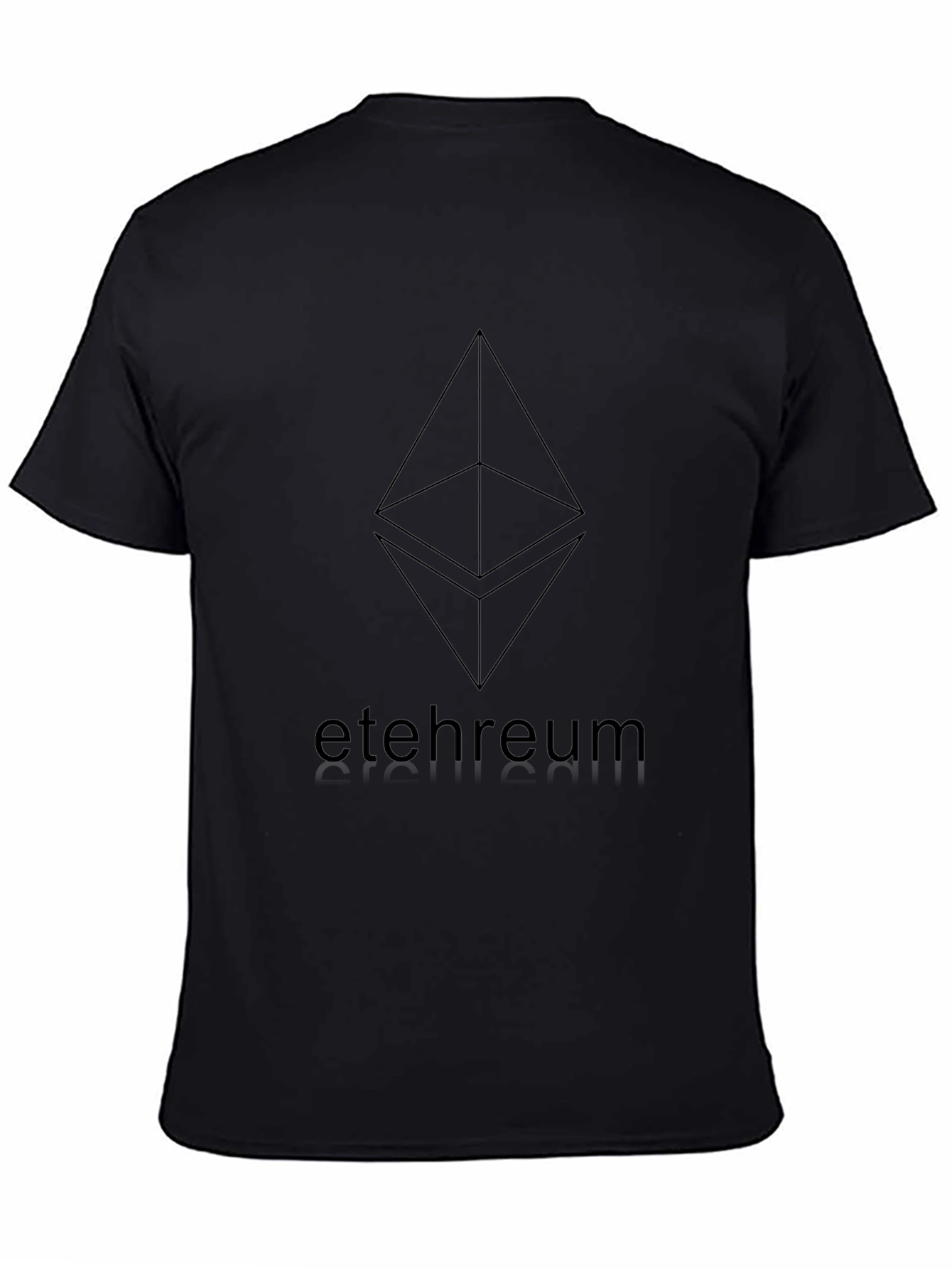 Ethereum Crypto T-Shirt - Black