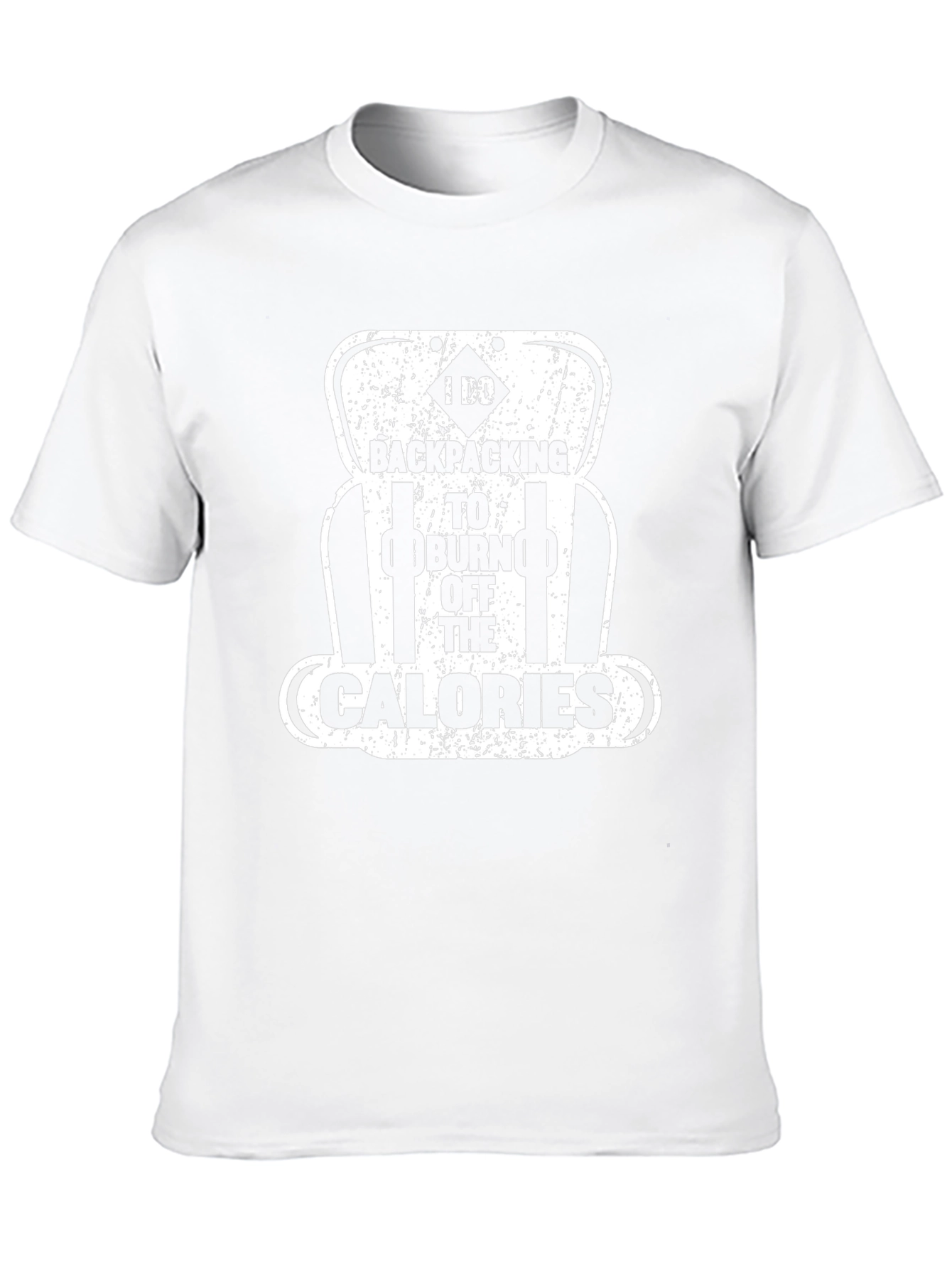 Backpacking Burn Calories Graphic T-Shirt