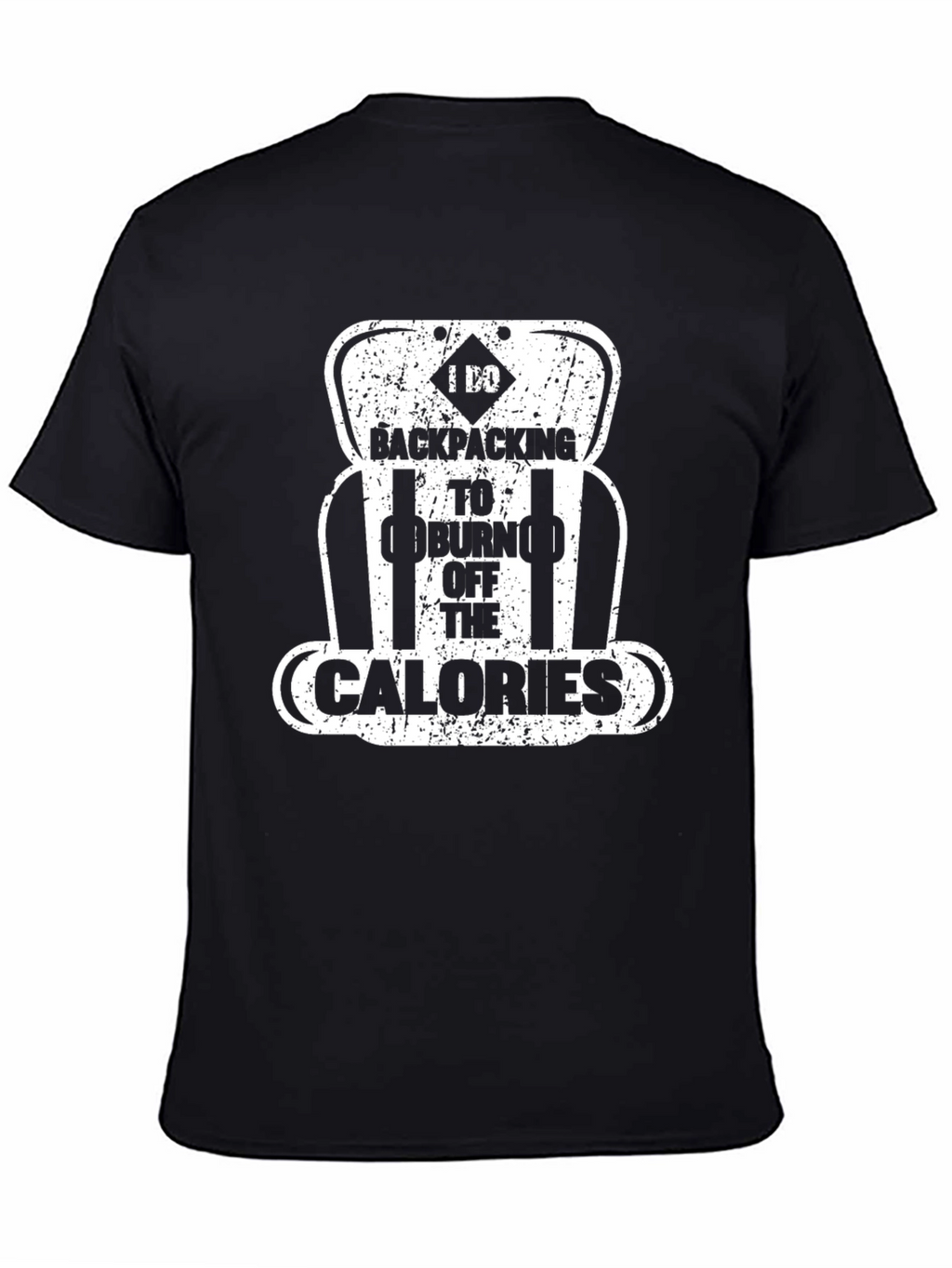 Backpacking Burn Calories Graphic T-Shirt