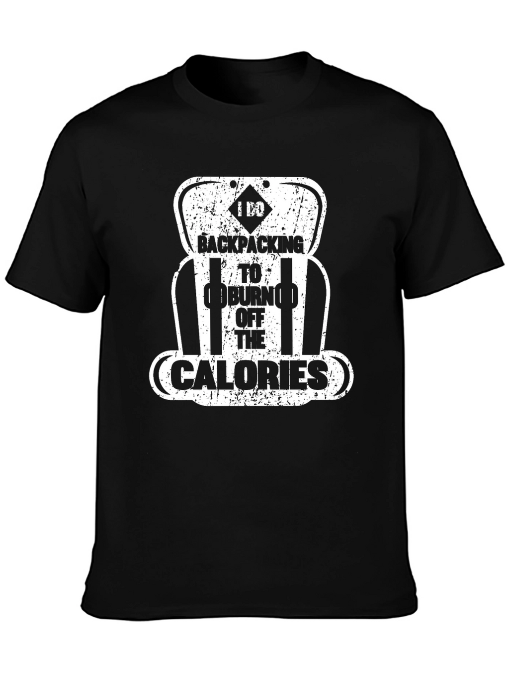 Backpacking Burn Calories Graphic T-Shirt