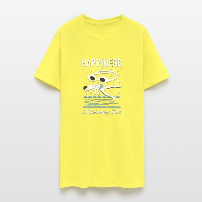 Speedo Swimmer - Happiness is Swimming Fast