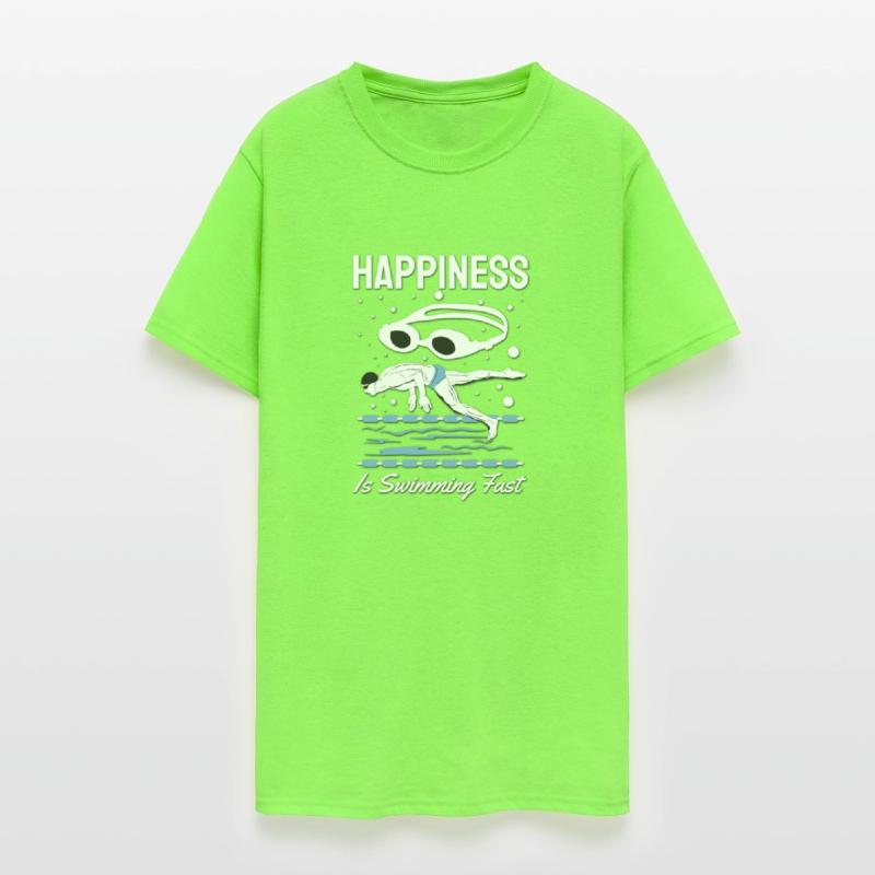 Speedo Swimmer - Happiness is Swimming Fast