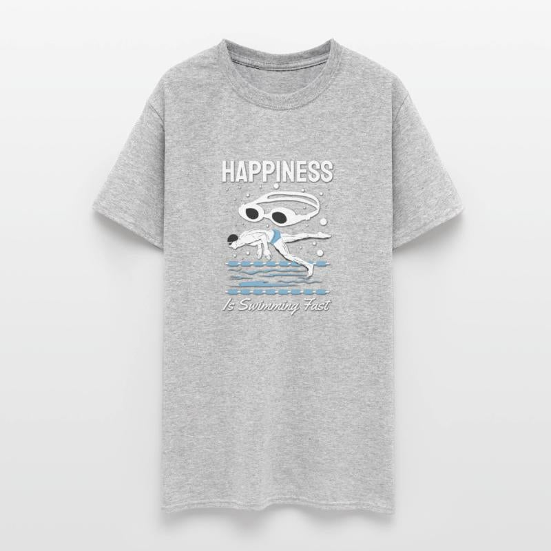 Speedo Swimmer - Happiness is Swimming Fast