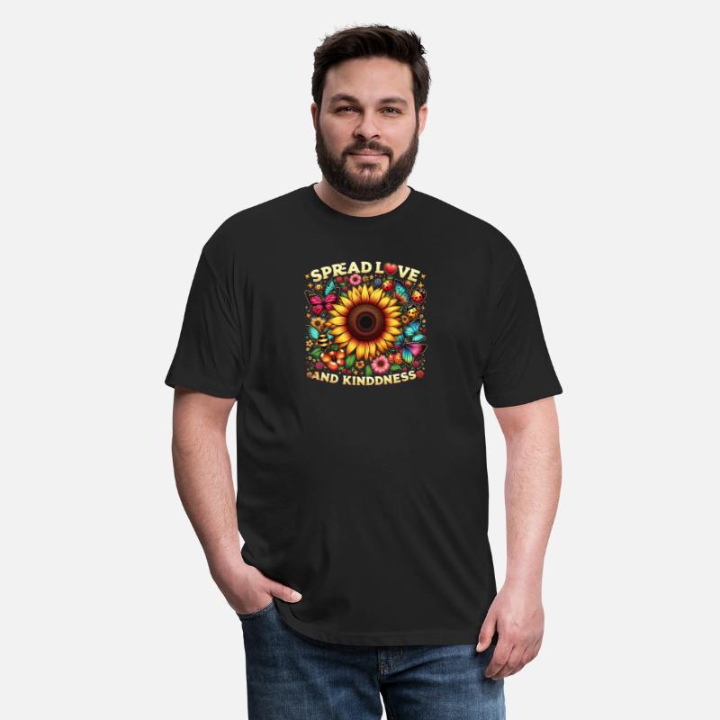 Spread Love & Kindness Sunflower Design