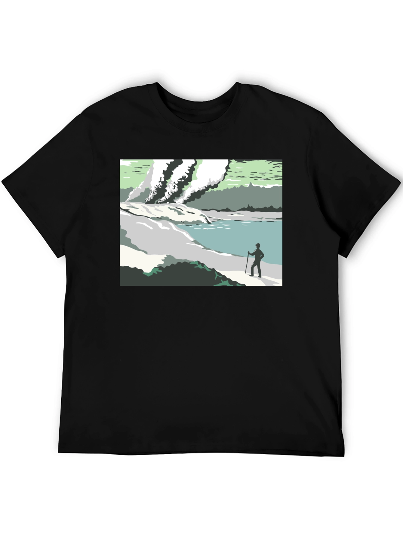 Scenic Landscape Graphic Tee