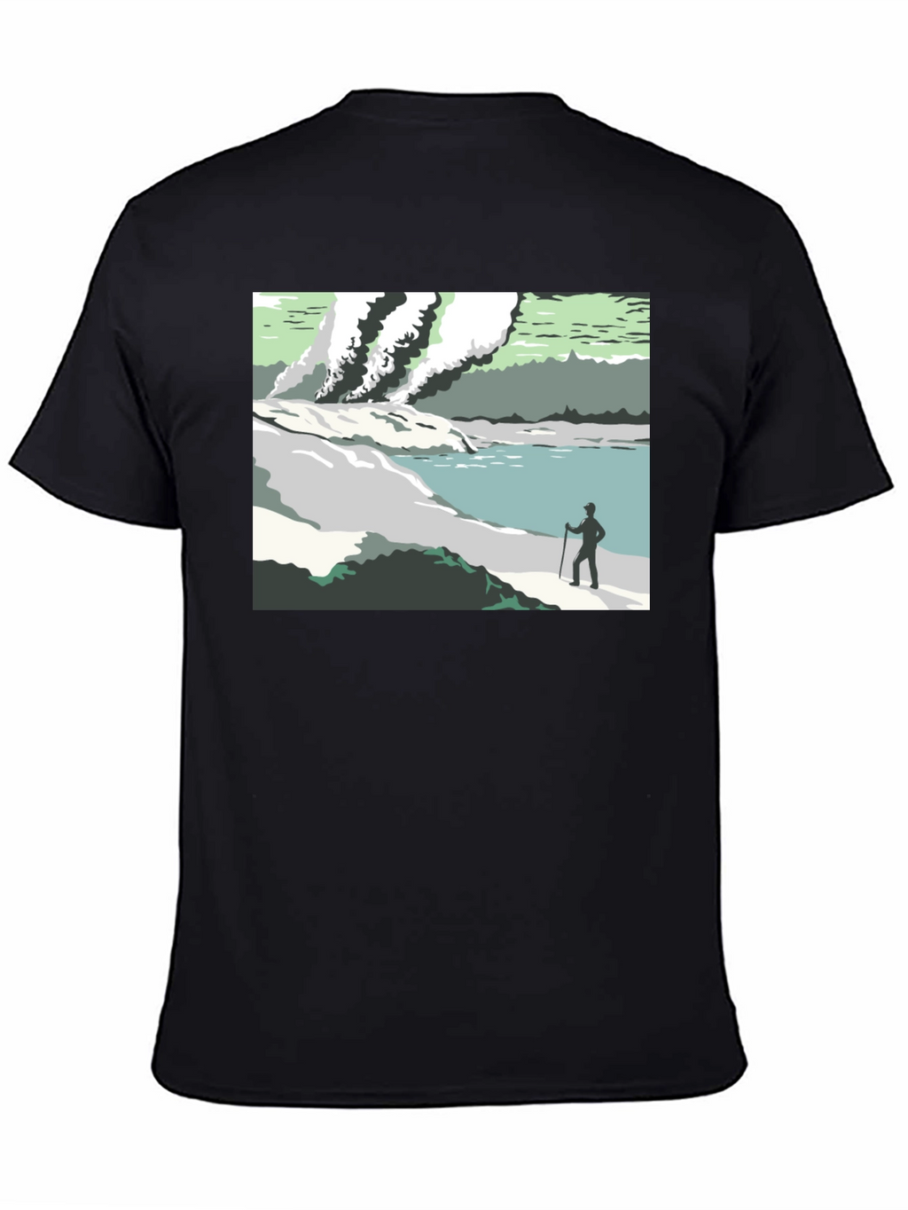 Scenic Landscape Graphic Tee