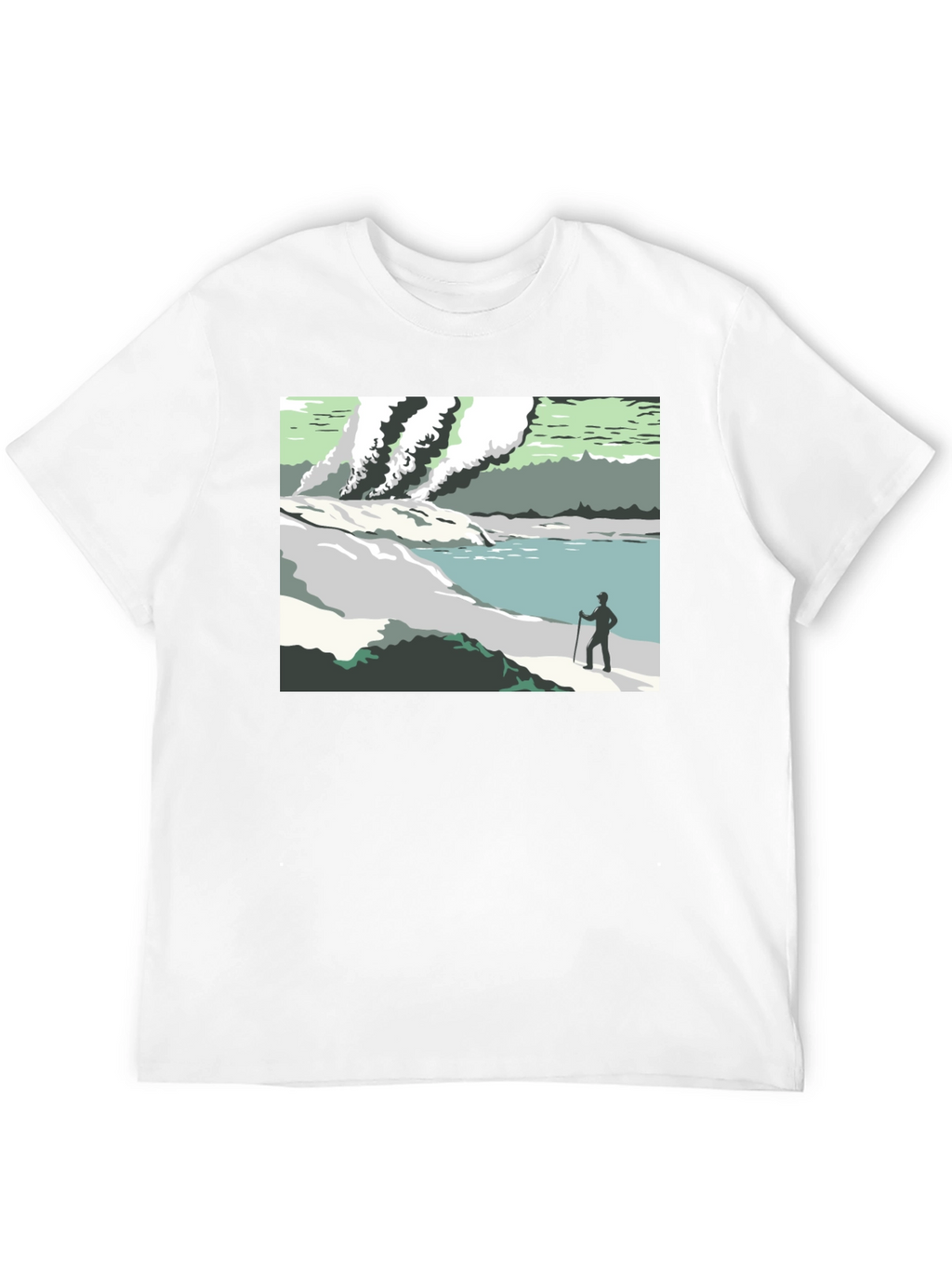 Scenic Landscape Graphic Tee