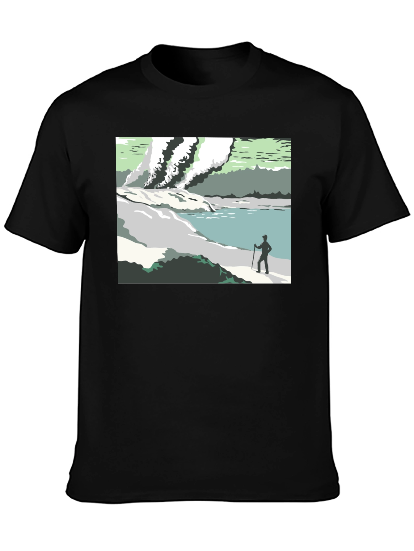Scenic Landscape Graphic Tee