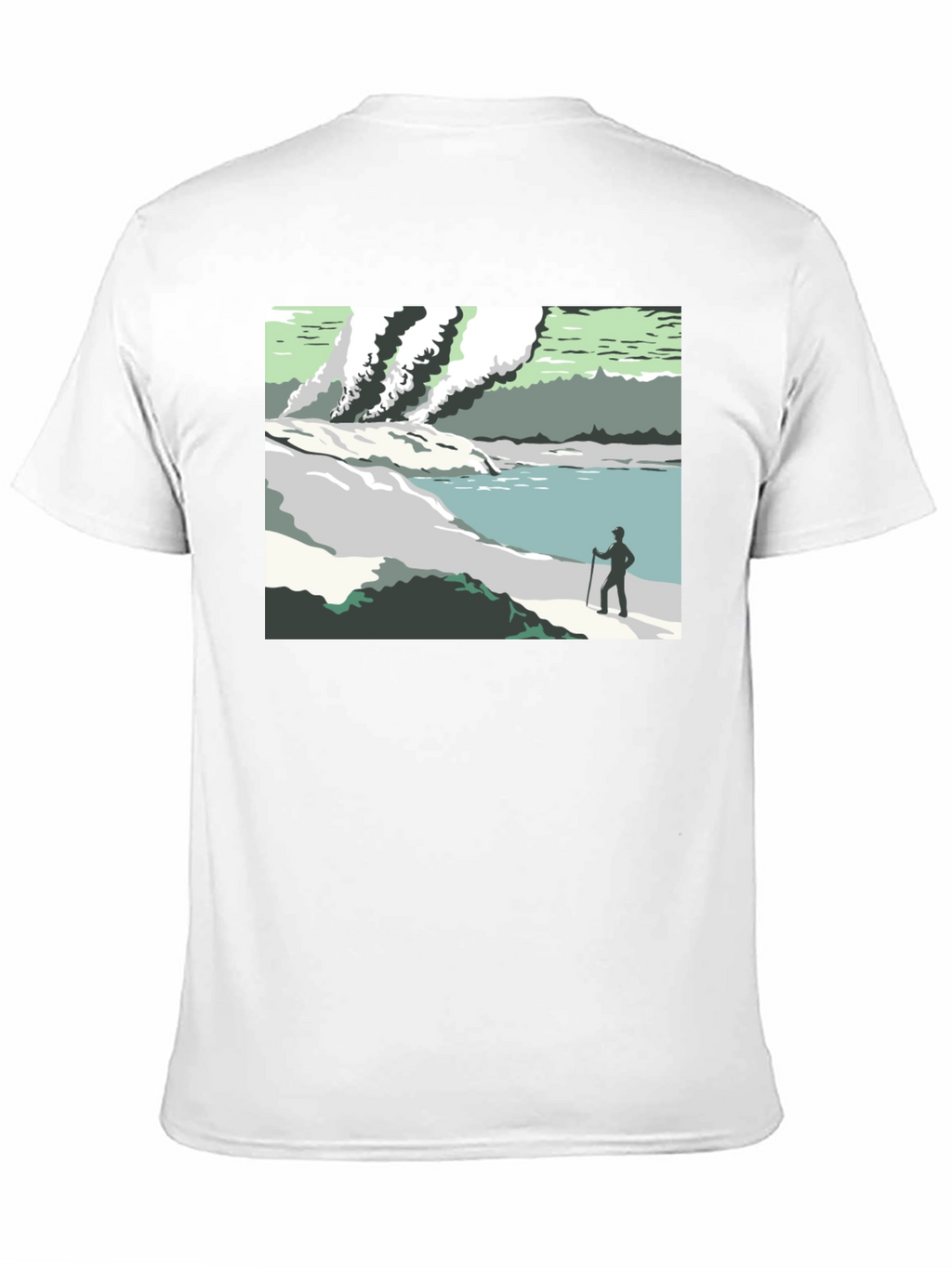 Scenic Landscape Graphic Tee