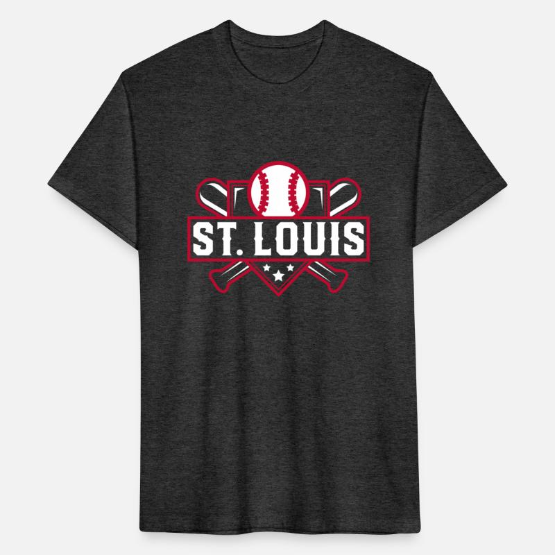 St Louis Baseball Home Plate Crossed Bats
