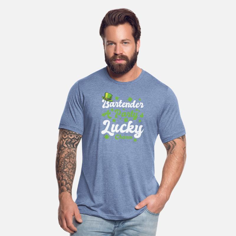 St. Patrick's Day Shamrock Clover Bartender Lucky