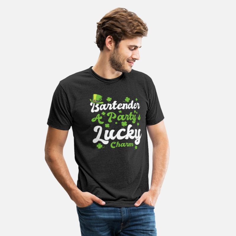 St. Patrick's Day Shamrock Clover Bartender Lucky