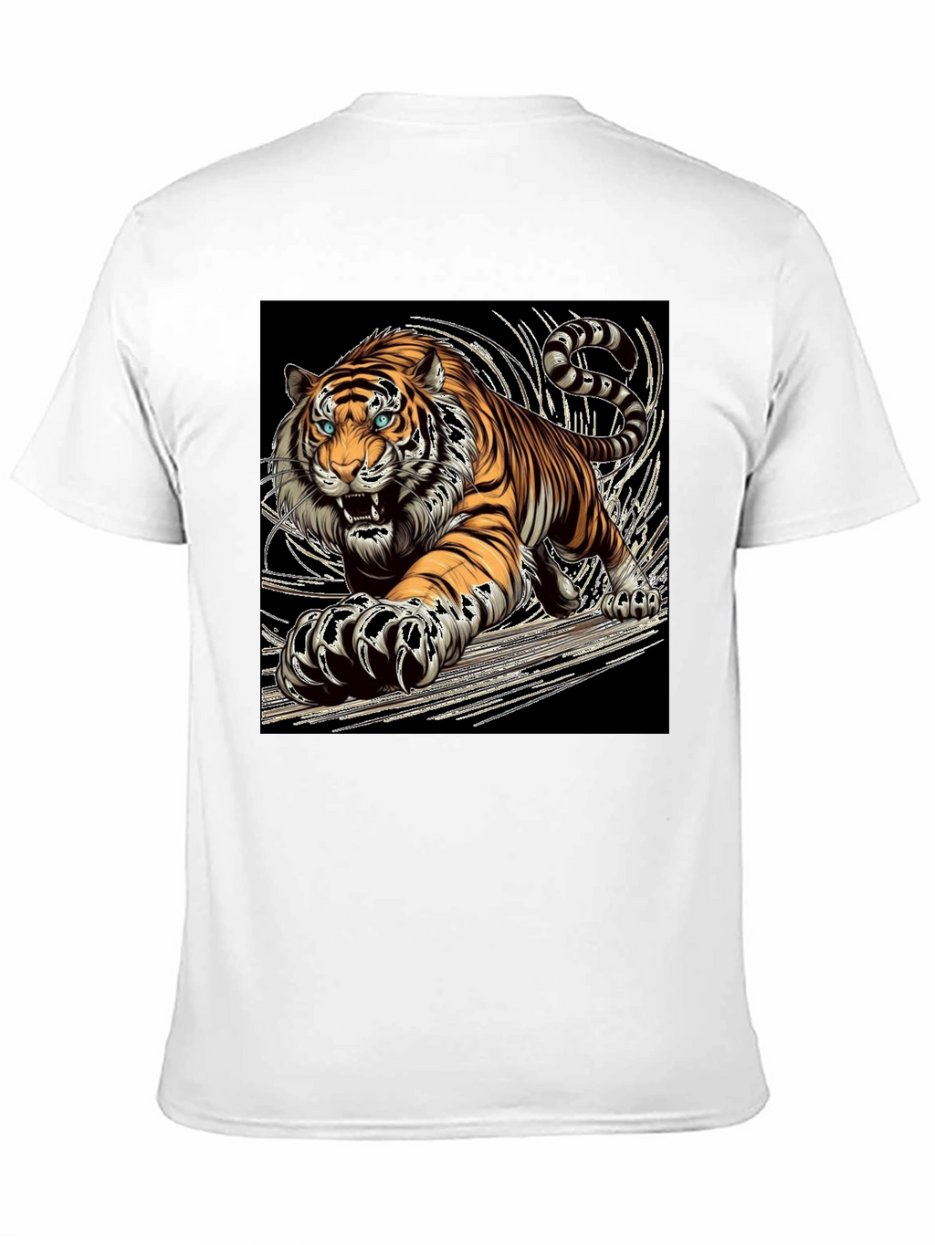Tiger Graphic Tee - Bold Animal Print