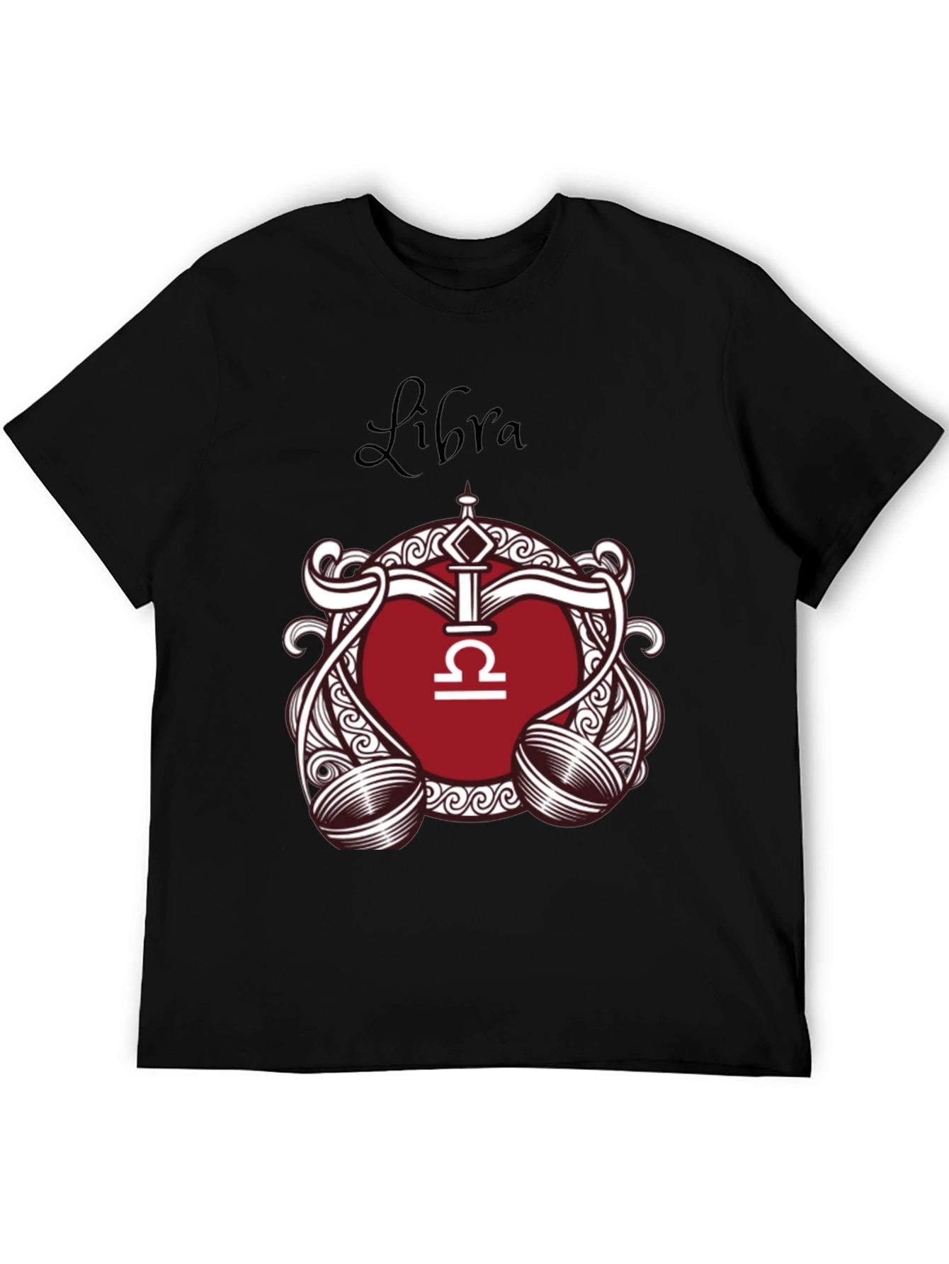 Libra Zodiac Sign Graphic T-Shirt - Unisex