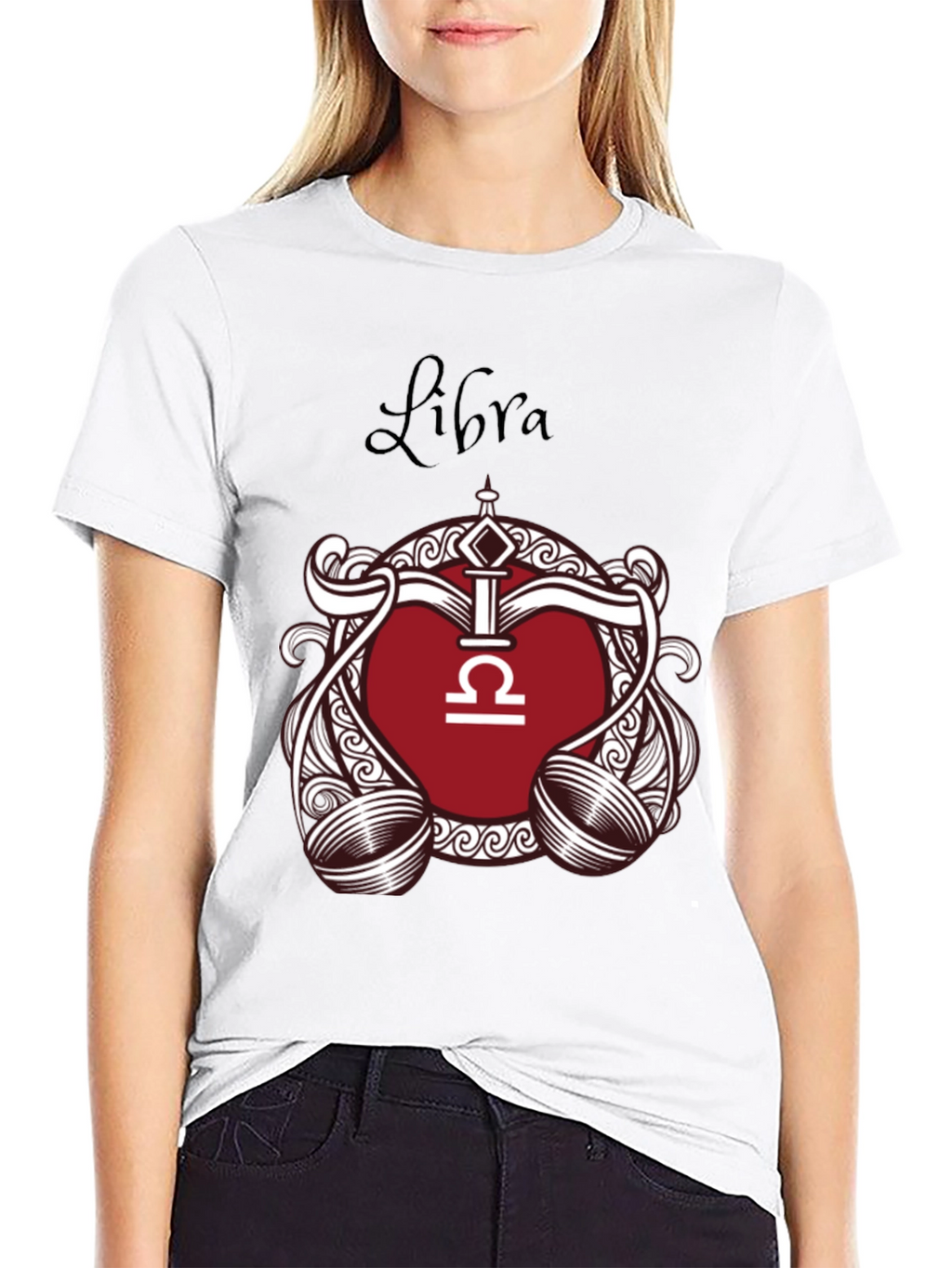 Libra Zodiac Sign Graphic T-Shirt - Unisex