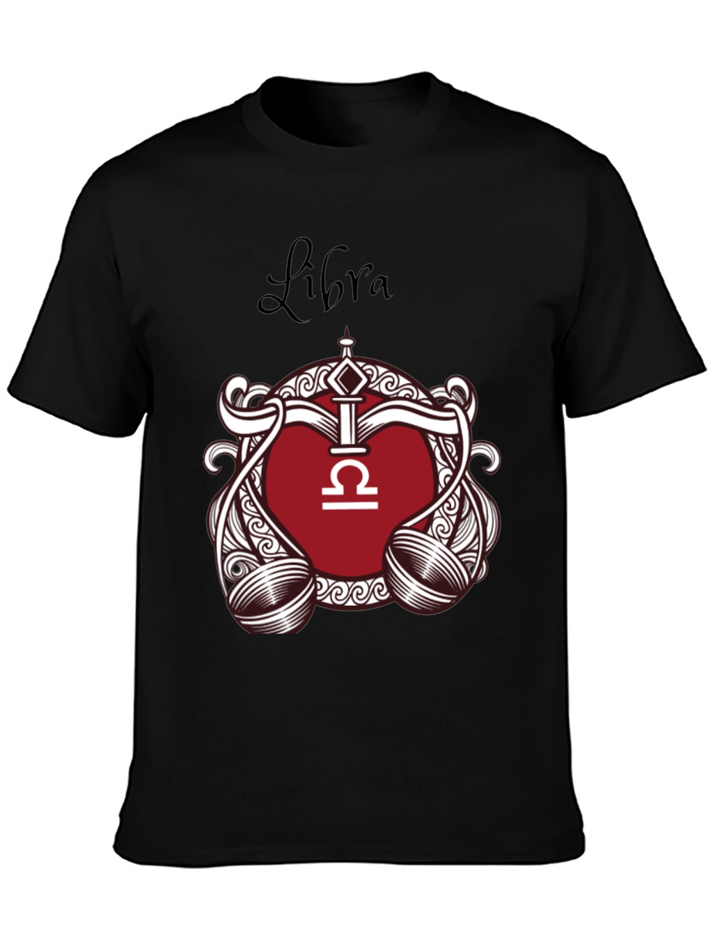 Libra Zodiac Sign Graphic T-Shirt - Unisex