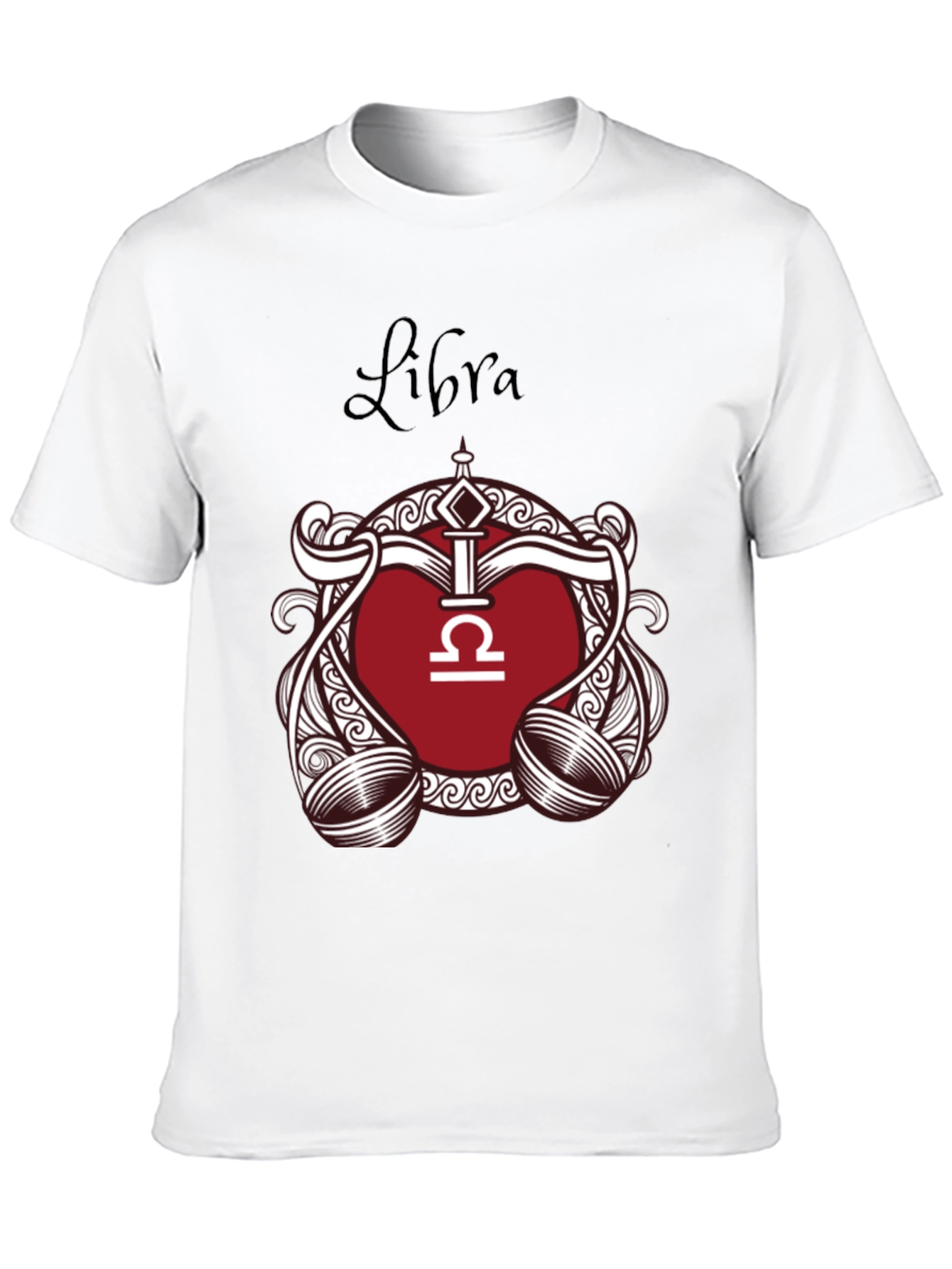 Libra Zodiac Sign Graphic T-Shirt - Unisex