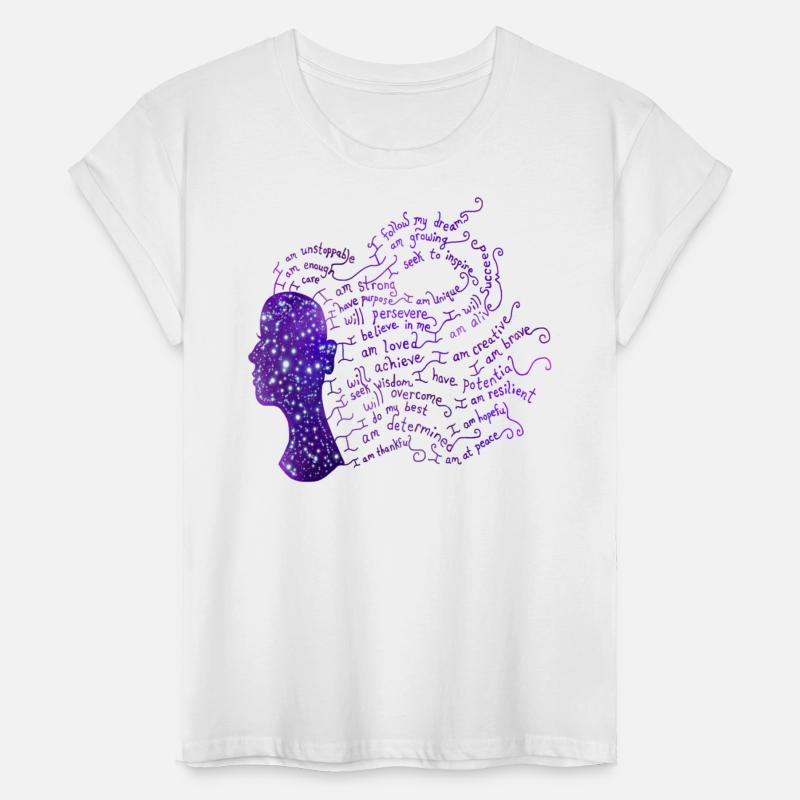 Star Night Skies Positive Affirmation Silhouette