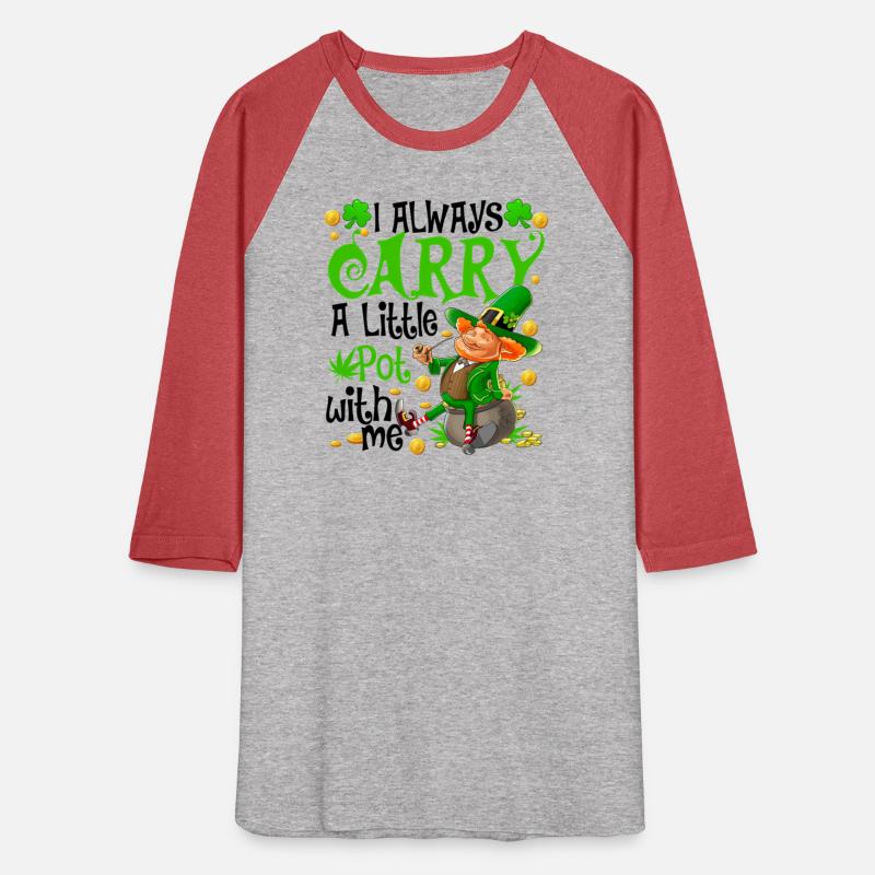 Stoner Saint Patric Day Weed Carry A Little Pot