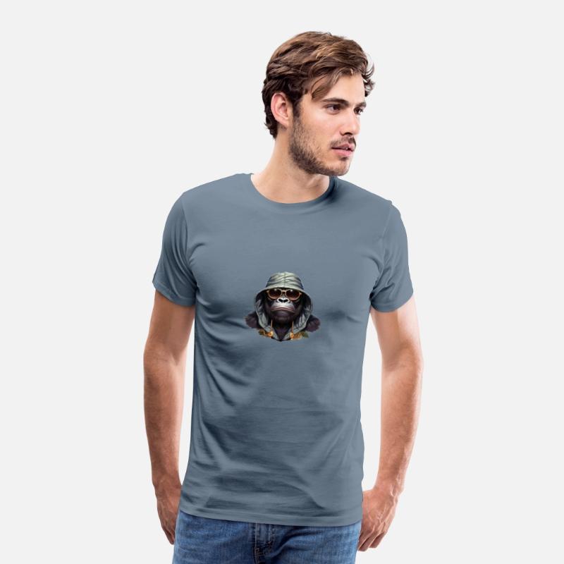 "Street King Gorilla T-Shirt – Urban Hip-Hop Power