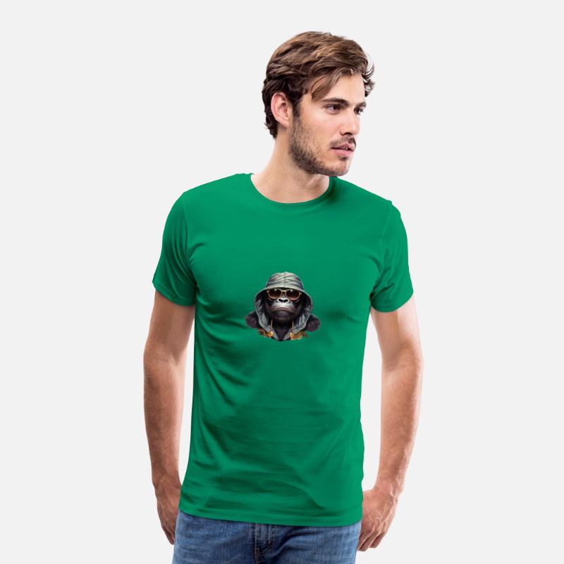 "Street King Gorilla T-Shirt – Urban Hip-Hop Power