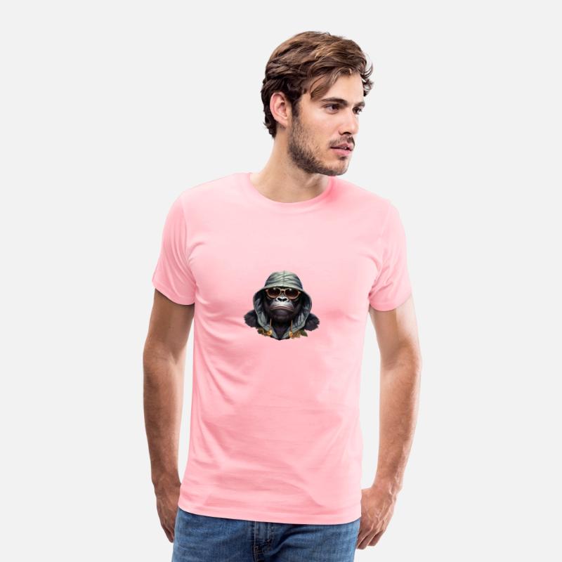 "Street King Gorilla T-Shirt – Urban Hip-Hop Power