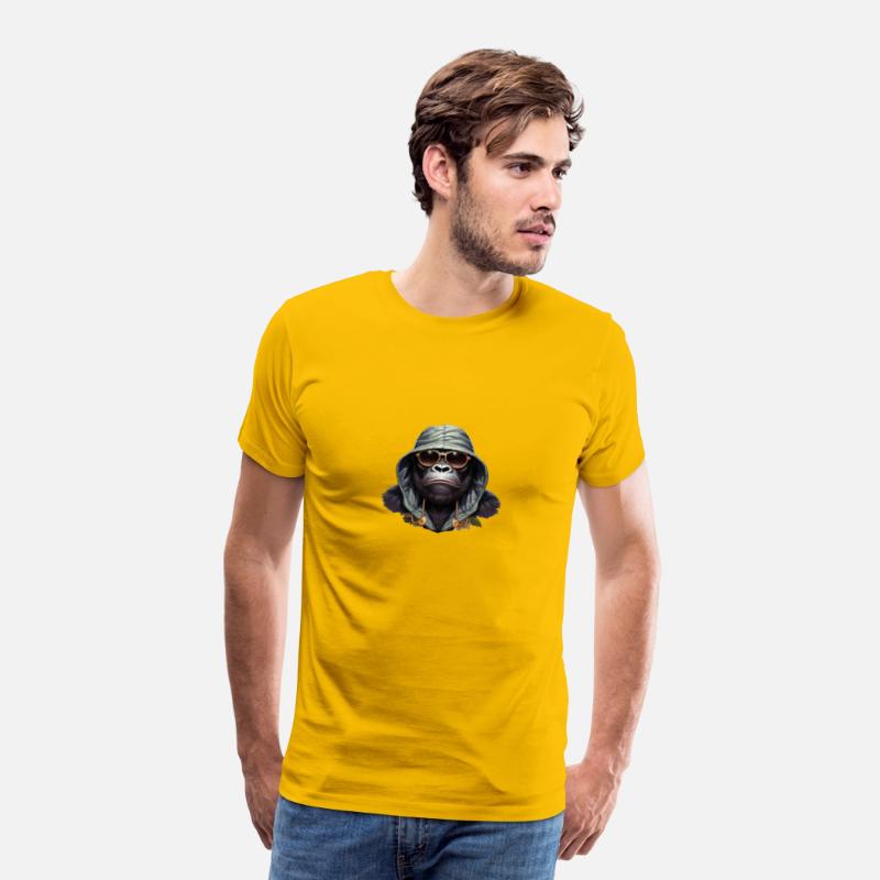 "Street King Gorilla T-Shirt – Urban Hip-Hop Power
