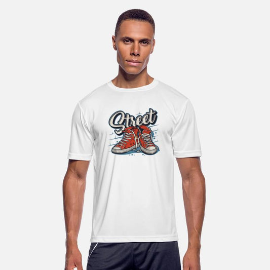 Street Style Retro Sneaker Tee
