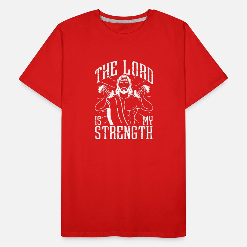 Strength Jesus Clothes Gym Premium