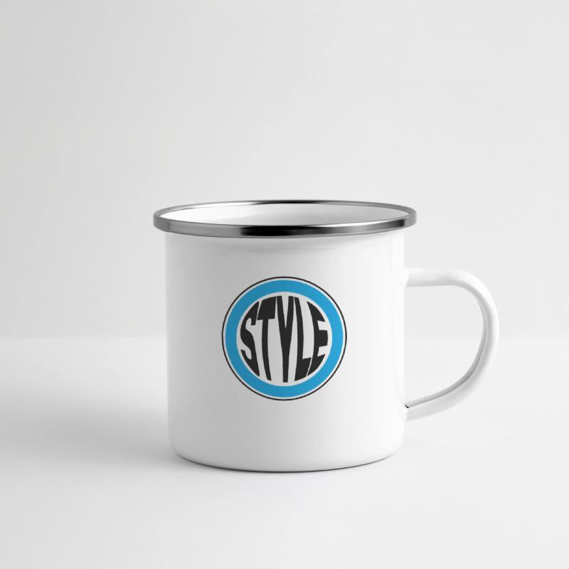 style text design in circle