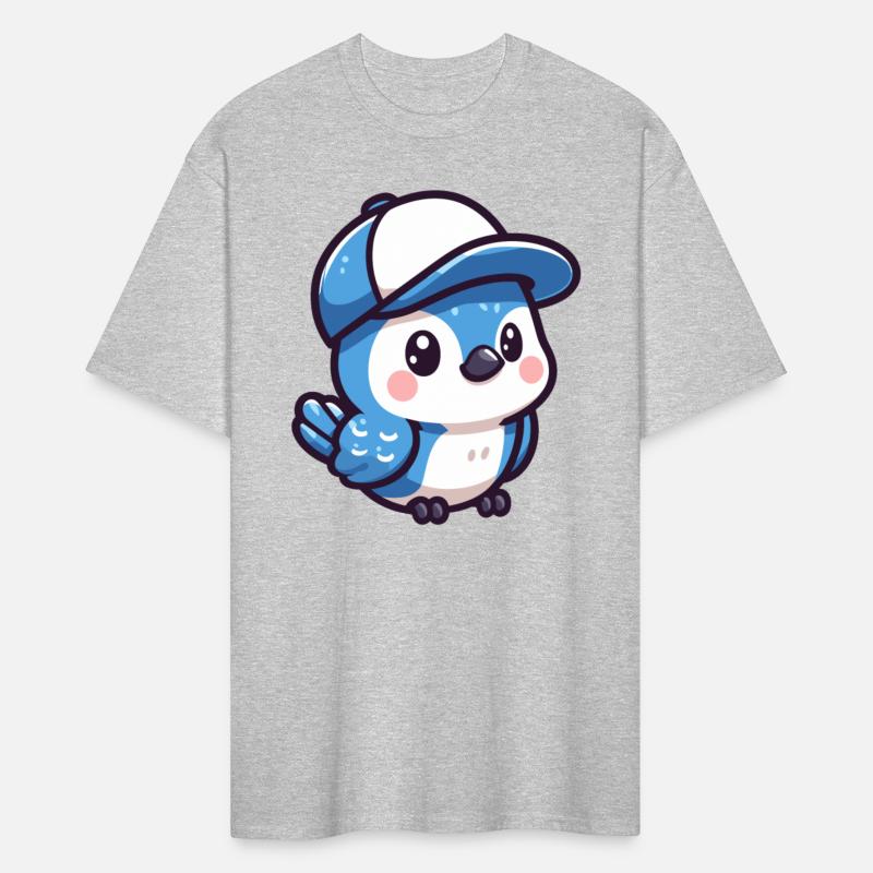 Stylish Blue Jay with Hat