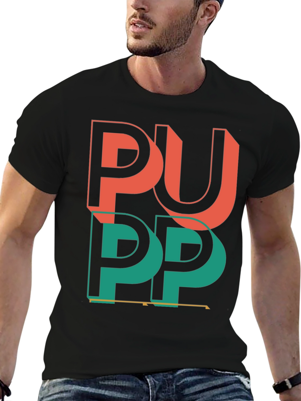 PUPP T-Shirt: Cool Graphic Print Tee