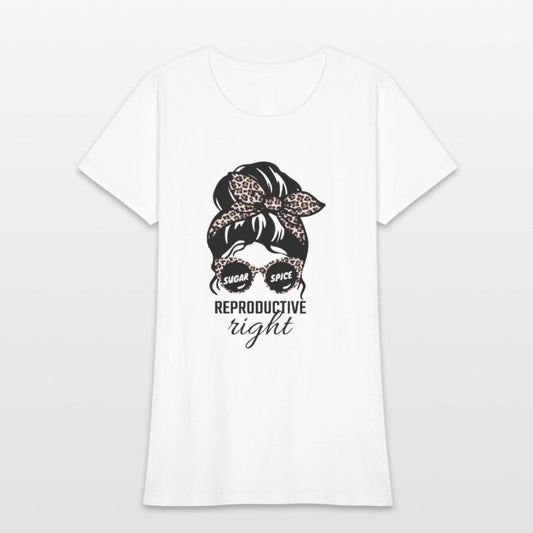 Sugar And Spice And Reproductive Rights Messy Bun