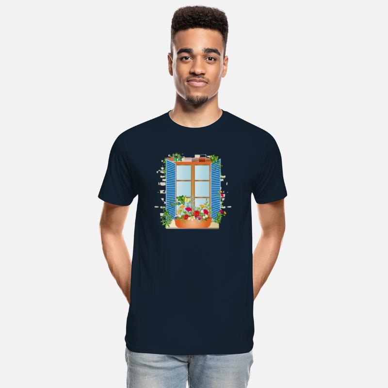 Summery Window with Flower Box